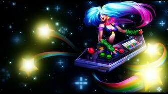 League Of Legends Arcade Sona Riot Games Wallpaper