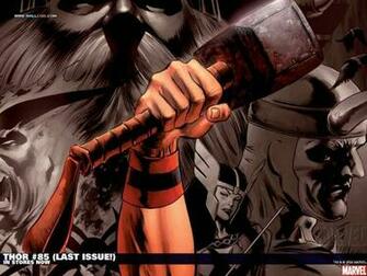 Thor Last Issue Marvel Comics Wallpaper