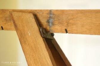 Antique Wallpaper Table Legs Lost Found