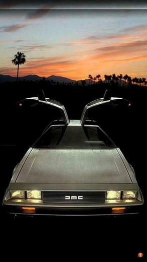 A Very Nice Delorean Dmc Phone Background