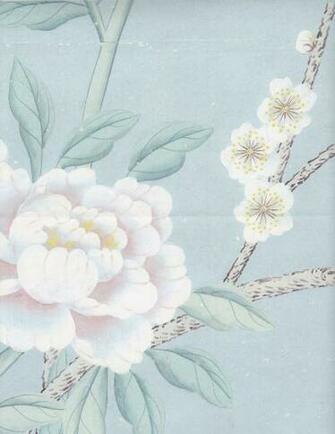 Sybaritic Spaces The Wait Is Over Digital Chinoiserie Wallpaper