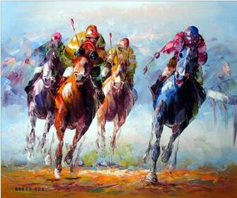 Labels Oil Painting Wallpaper