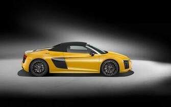 Audi R8 Spyder V10 Studio Wallpaper