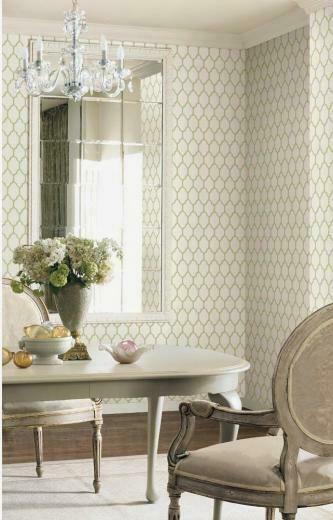 By Wallcoverings For Less On Lattice Trellis Wallpaper Pinter
