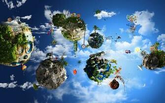Strictly Wallpaper Imaginary Worlds