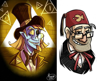 Human Bill Cipher Stan By Malakialagatta