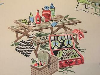 50s Vintage Wallpaper For Your Retro Kitchen