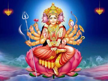 Gayatri Mata Wallpaper