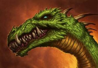 Green Dragon HD Wallpaper