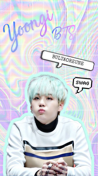 Suga Bts Cute Wallpaper On
