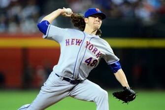Jun Phoenix Az Usa New York Mets Starting Pitcher Jacob