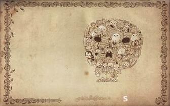 Best Desktop Wallpaper Of Skull Frame Beige For