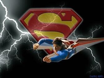 Superman Flying Wallpaper