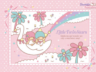 Little Twin Stars Wallpaper