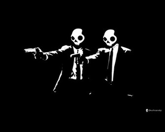 Pulp Fiction Wallpaper Skullcandy Black