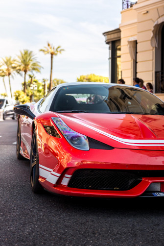 Ferrari Speciale In A Niki Lauda Livery Monaco Oc R
