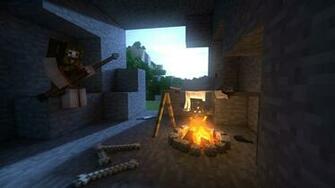 Wallpaper Minecraft 3d The Prehistory By Thefennixcreations On