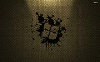 Windows Logo On Louis Vuitton Pattern Wallpaper