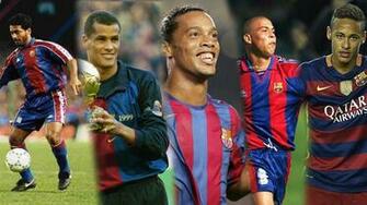 Romario Rivaldo Ronaldinho Ronaldo Neymar Brazilian