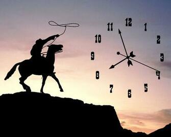 Cowboy Clock Live Wallpaper Screensaver Screenshots