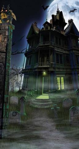 Happy Halloween Castle Wallpaper Haunted