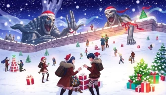 Attack On Titan Christmas Wallpaper