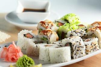 Sushi HD Wallpaper Background Image