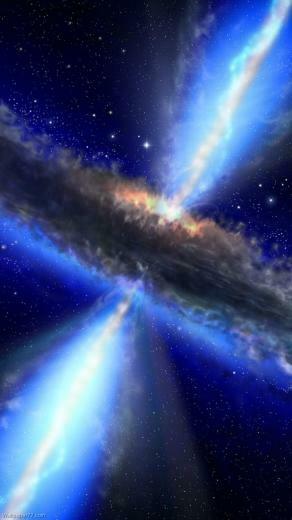 Blue Galaxy Wallpaper