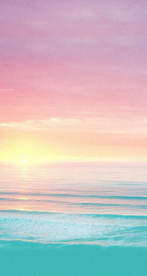 Pastel Pink Sunset iPhone Wallpaper