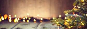 Christmas Holiday Background Table With