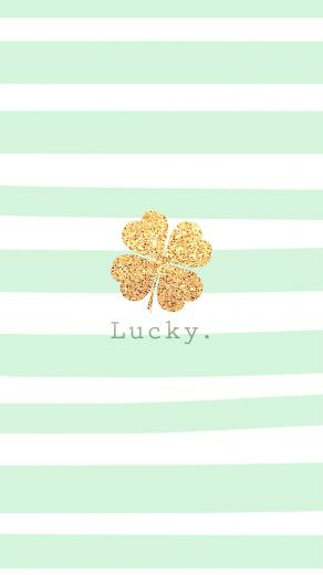 HD Phone Wallpaper Lucky Gold Glitter Four Leaf Clover By