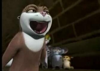 Marlene The Otter Image Has A Big Mouth Wallpaper