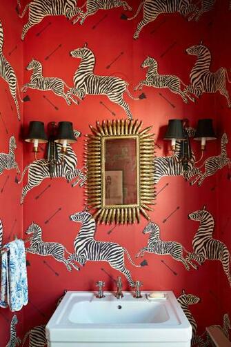 Most Iconic Wallpaper Scalamandr Zebras And The Famous