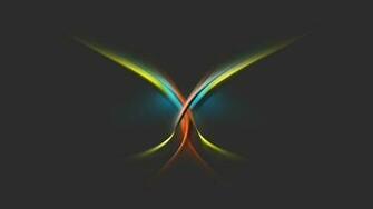 Blue Yellow Orange Gray Abstract Wallpaper Desktop