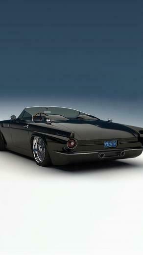 Ford Thunderbird Custom HD Wallpaper iPhone Wallpaperask