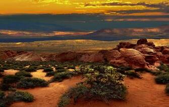 Wallpaper Sand The Sky Clouds Landscape Mountains