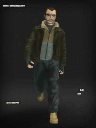 Niko Bellic By Cemetpuu