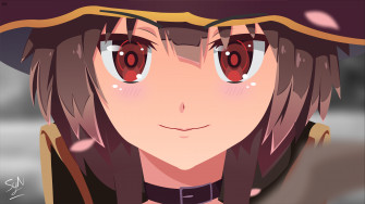 4k Megumin Konosuba Wallpaper Background Image
