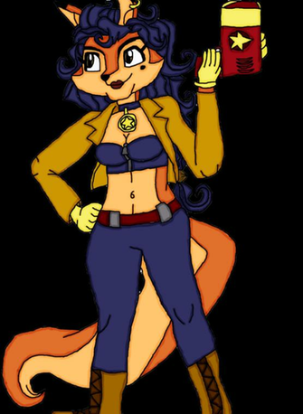 Carmelita Fox By Skiffykitten