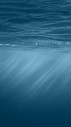 iPhone Plus Wallpaper Official With Deep Blue Sea HD