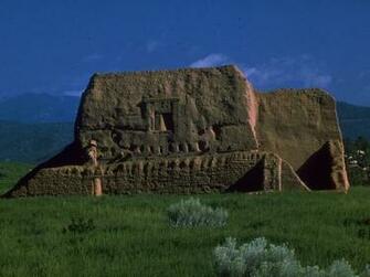 This Wallpaper Shows Pecos National Historical Park In New Mexico
