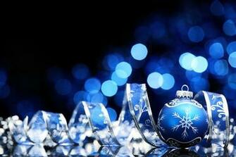 Blue Christmas Wallpaper