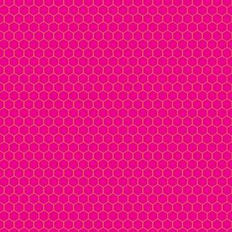 Honeycomb Printable Background Bright Hot Pink Fuscia And Orange Jpg