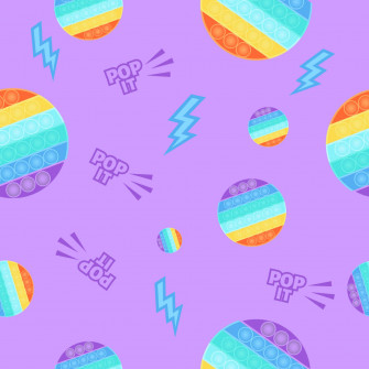 An Assortment Of Multicolored Fidget Toys Wallpaper