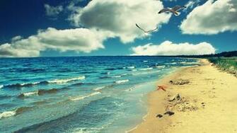 HD Beach Wallpaper 1080p With Pixel Wide Screen