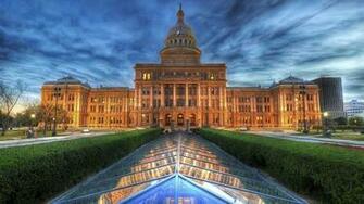 Texas State Capitol Wallpaper United States World In