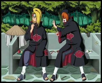 Deidara Naruto Shippuden Tobi Uchiha Madara Wallpaper