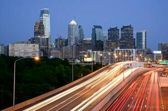 Philadelphia Skyline Wallpaper Photo Art Print Philly