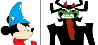 Sorcerer Mickey Vs Aku By Supermarcoslucky96