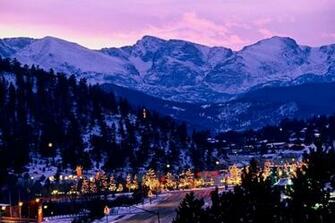 Rocky Mountain Christmas Wallpaper